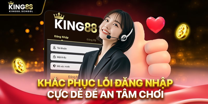 Khắc phục lỗi đăng nhập cực dễ để an tâm chơi